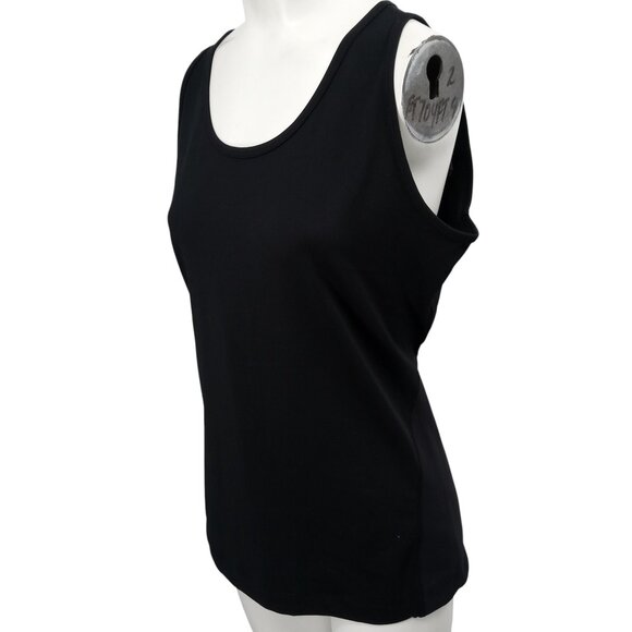 Tommie Copper Lower Back Support Tank Top Size 2XL Zinc Black Sleeveless Cami - Picture 1 of 9